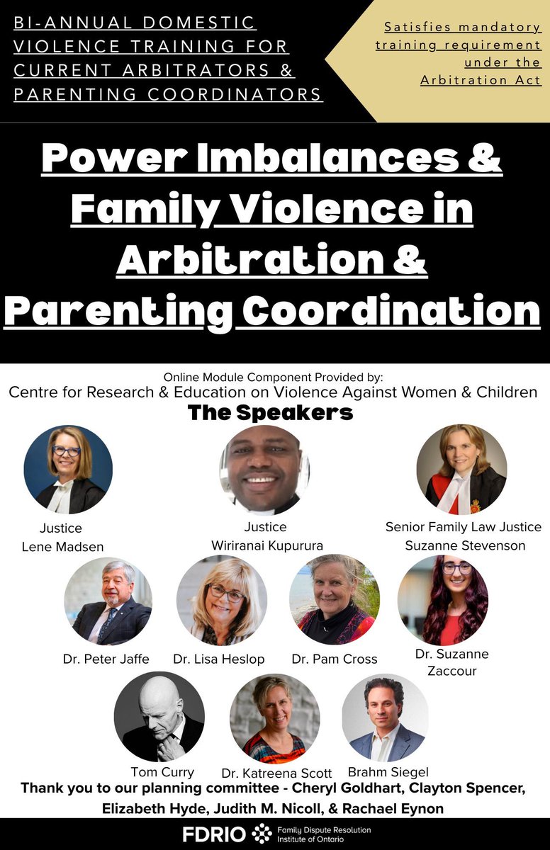 Family Dispute Resolution Institute of Ontario tweet media