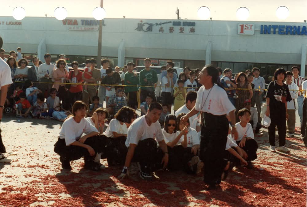 Me with my kung-fu team, circa 1996-2003, before my salvation.