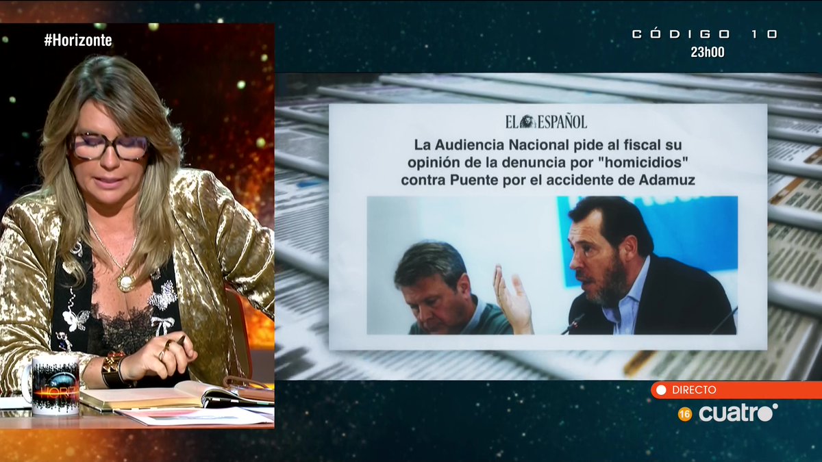 La Audiencia Nacional pide al fiscal su opinión de la denuncia por "homicidios" contra Puente por el accidente de Adamuz #Horizonte