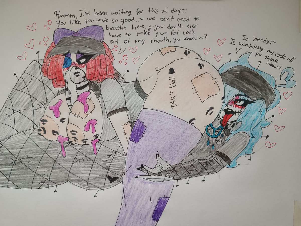 "What? Having sex right in front of the customers at the centre of the establishment? And not waiting until a designated break?"

- Manager Gangle... Maybe...

#femboy #femboyart #oc #ocart #art #nsfwart #nsfw #goth #tadc #TheAmazingDigitalCircus #tadcoc #tadcragatha #ragatha