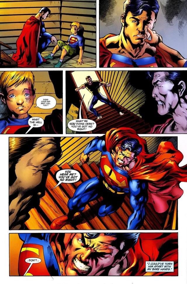 Liat diskursus tentang harusnya Superman itu dianggap menakutkan atau tidak, dan langsung teringat halaman ini.