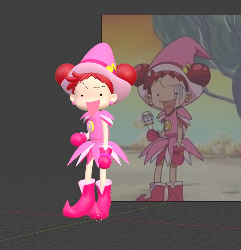 Made this for 3D print testing instead bc it’s simpler here’s dojimi in this exact frame