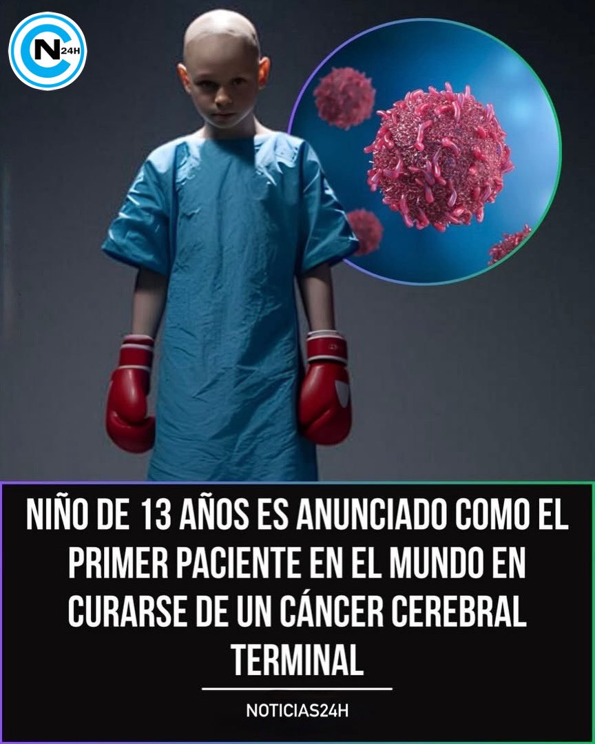 Lucas, un niño de 13 años, hizo historia al convertirse en la primera persona en superar un glioma pontino intrínseco difuso (DIPG), un cáncer cerebral raro y extremadamente agresivo que hasta ahora era considerado 100% mortal.

Fue diagnosticado a los 6 años y, contra todo