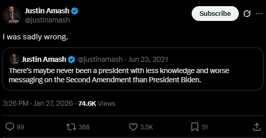 veggieto's tweet image. Dear MAGA
It was never Obama or Biden trying to take your gun rights away.  It's all part of Trump's plan.

#2A #2ndAmendment advocates, where are you now?