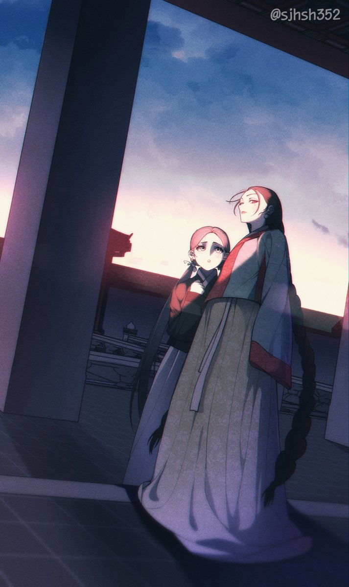 sjhsh352's tweet image. 조선 전기 궁녀
16c Joseon court ladies
16世紀の朝鮮の女官たち

#비얌Biyam #한복