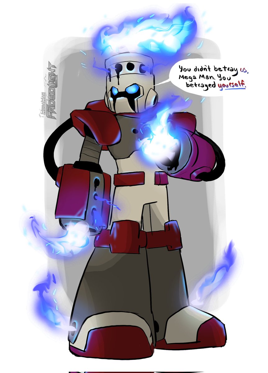 FadedLightAU's tweet image. Faded Light Fire Man.
#MegaMan #FireMan #FadedLight