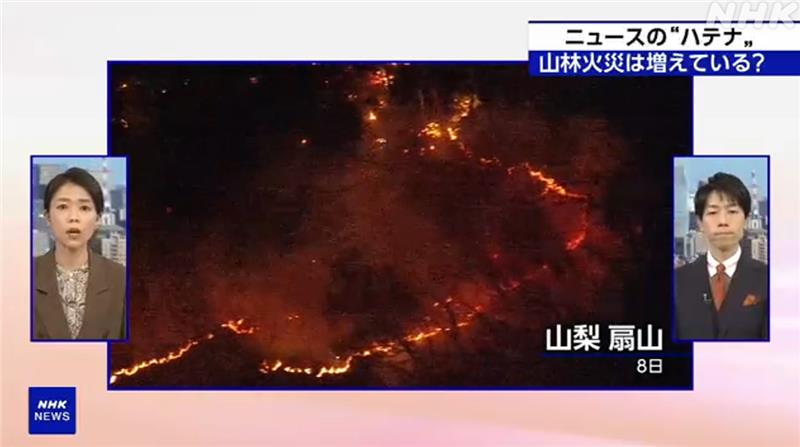 ◤山林火災 目立つのはなぜ❓◢ 中山果奈です 👇運用始まった林野火災