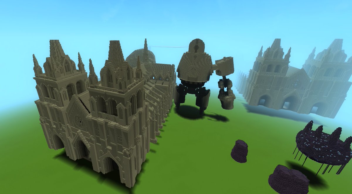 Moonlit_Shards's tweet photo. @AcediaVr @_Meyos yeah, been importing all my old 3d projects in the flat creative world, so fun x), and we're using it a lot to create spawnable structures in our project https://t.co/RPL5A5ZYe4