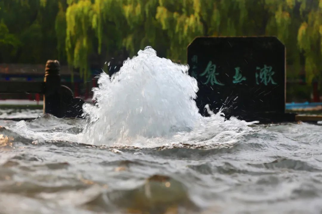 济南的冬天，
冷空气把杂音都滤净了，
于是那叮咚泉声格外分明。
站在泉边，你会觉得整座城都静了，
唯有这水声，在说着绵长的话。