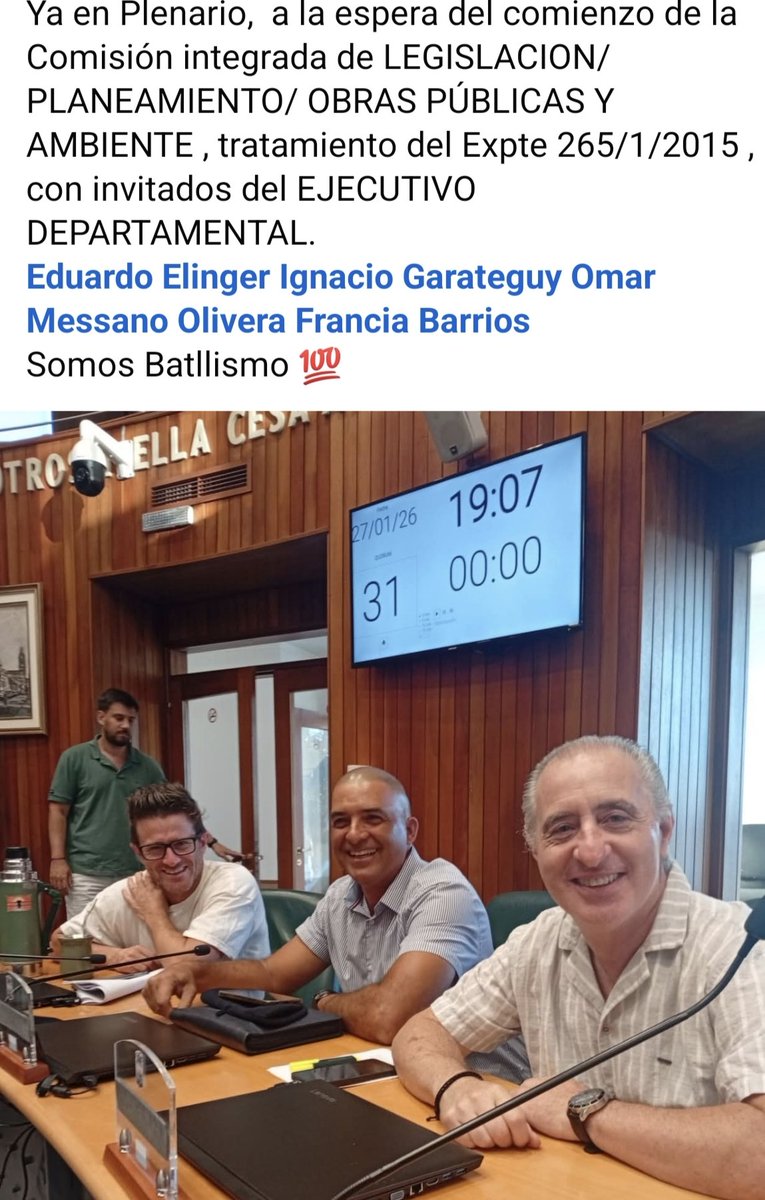 elingereduardo's tweet photo. Luego de más de 3 horas de intercambio y con el quórum del F.A. y del P.C.,culminamos jornada de Integradas con participación de Representantes del Ejecutivo.
#PlanIntegral
#CuencaLagunadelSauce
#Batllismo100
#BancadaenCancha https://t.co/R31yu3LFmc