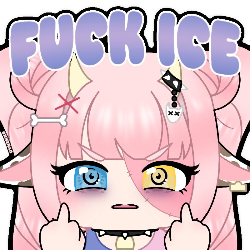 🩷Fuck ICE
🩷Eat the rich!
🩷Trans rights are human rights
🩷Free Palestine
🩷Everyone deserves food, shelter and healthcare
🩷Abortions are healthcare
🩷Mass shootings are NOT normal
🩷Love whoever you want!! (With consent and legal age)

Art is by By @/vynekko