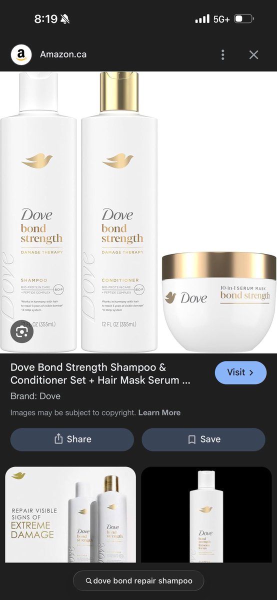 graceecory's tweet photo. @mamainottawa I’ve been using the L’Oréal one for quite awhile now and I’ve enjoyed it! I recently bought the Dove one after hearing good things and wanting to try something new. So I can’t comment on the Dove one yet but I do think the L’Oréal one helped repair a lot of my damage! https://t.co/J1CC72AxIq
