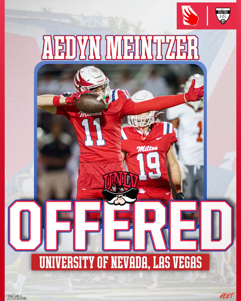 Milton High School Football tweet media