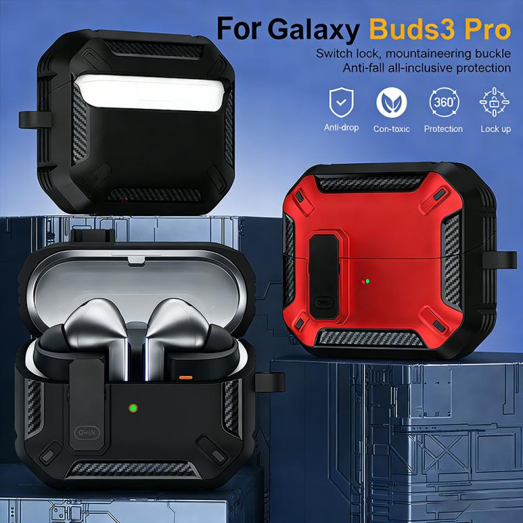 XDcase2025's tweet image. Security Lock Earbuds Case for Galaxy Buds3/3 Pro/3 FE.
 
➤ Push-Button Lock to Prevent Spills
➤ 360° Air Cushion Shock Protection
➤ Wireless &amp;amp; Wired Charging Ready
➤ Carabiner Clip for Easy Carry
 
👉bit.ly/3LSlEaA
#SecurityLockCase #BudsCase #OutdoorTech #SafeCarry