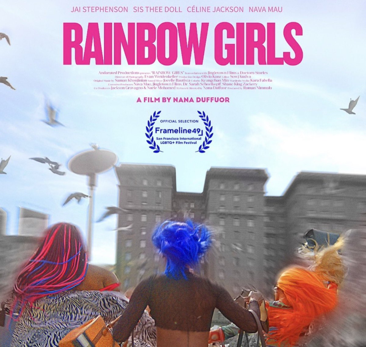 it’s CRAZZZZY how similar this looks to rainbow girls. im gagging actually. both set in the bay. i pray for the day the dolls get their time time in the sun tho.