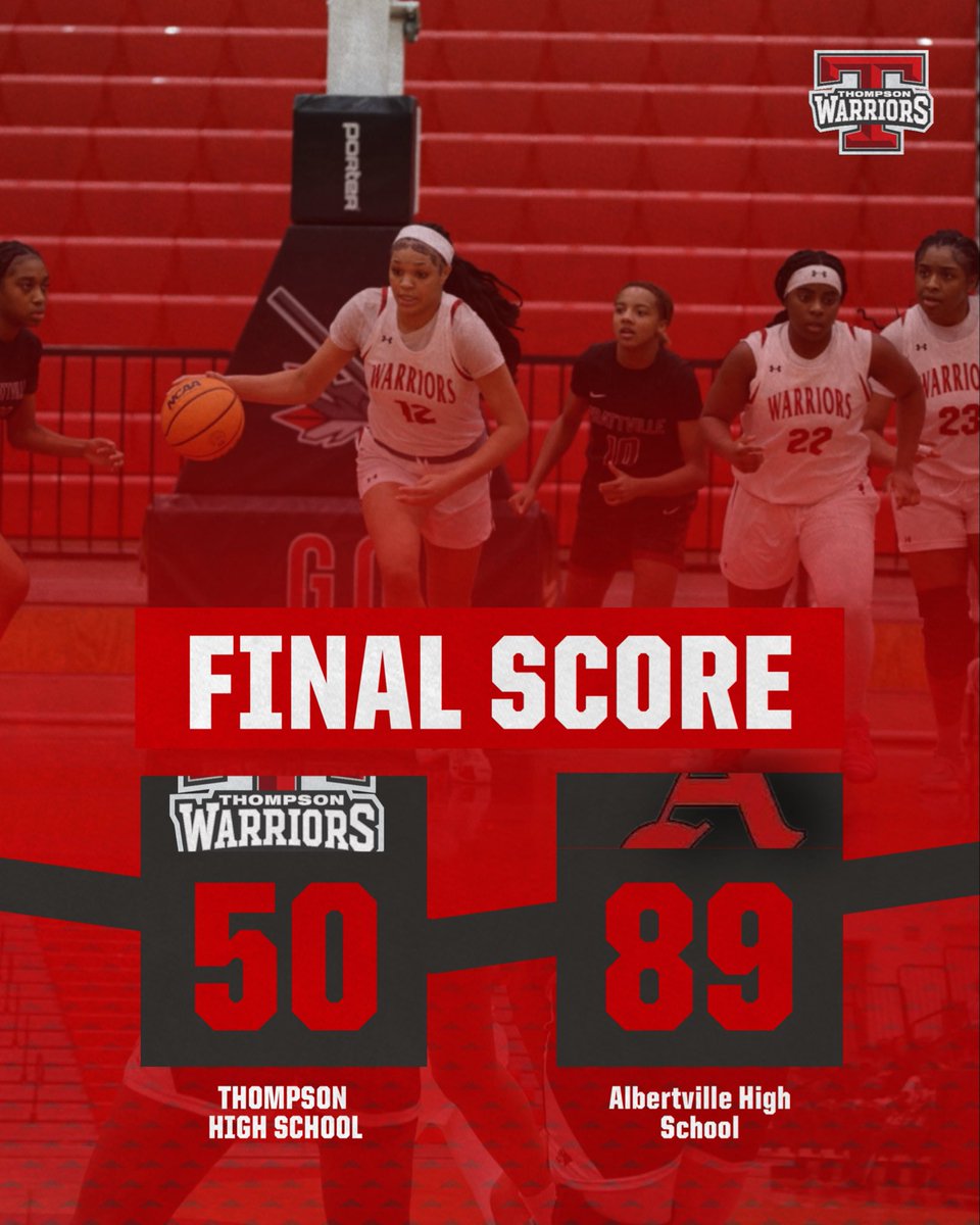 ThompsonWbb's tweet image. Final from Warrior Arena