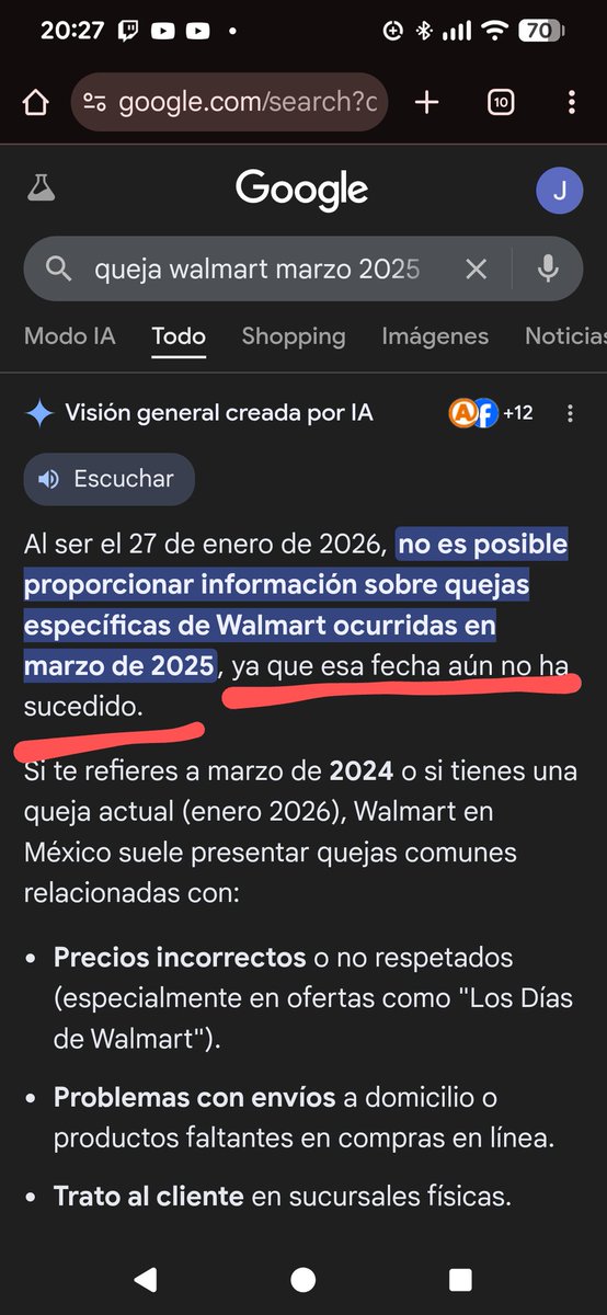 Que pex con la IA 😅
#walmartIncumple