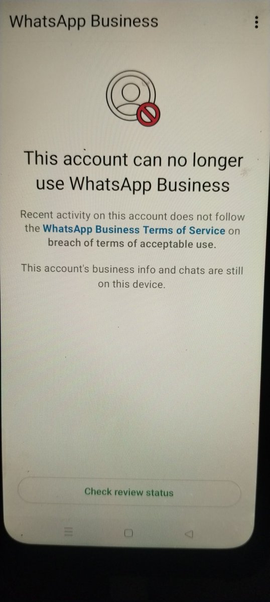 qferavi's tweet photo. Dear @WhatsApp
  official institute business account gets locked every 1–2 days for “Terms of Service,” even though we only reply to student queries from around the world.
Why is education being penalized?
Please look into this. https://t.co/gQFXBFbALh