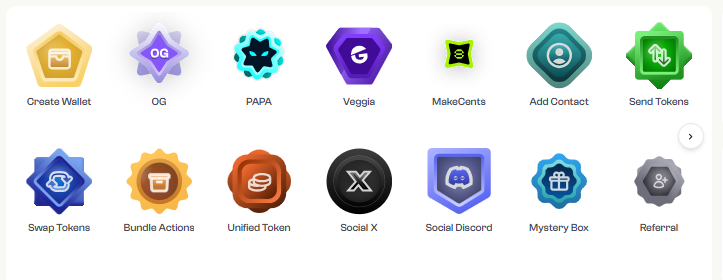 folow86's tweet photo. The Veggia Badge is now officially available on the @Incentiv_net Mainnet.
It's fantastic that I've earned my @PlayVeggia  Badge!
Another significant milestone in rewarding genuine, direct participation across the entire ecosystem.
Visit the link: https://t.co/IytmLTgoqz
#Miannet https://t.co/nzjyvl75Mj