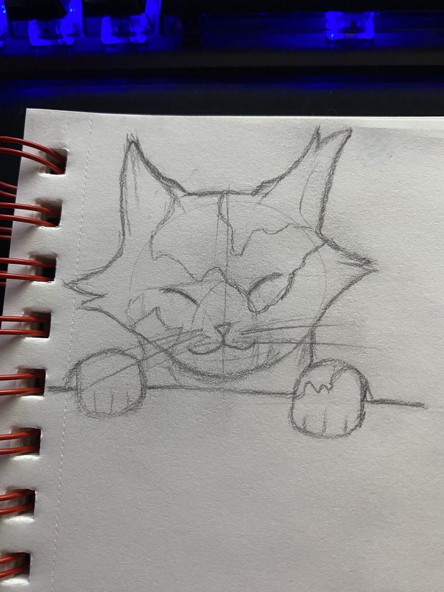 Out_keep_Art's tweet photo. Day 4, another cat
#art #cat #sketch https://t.co/OXQsFBSMQH
