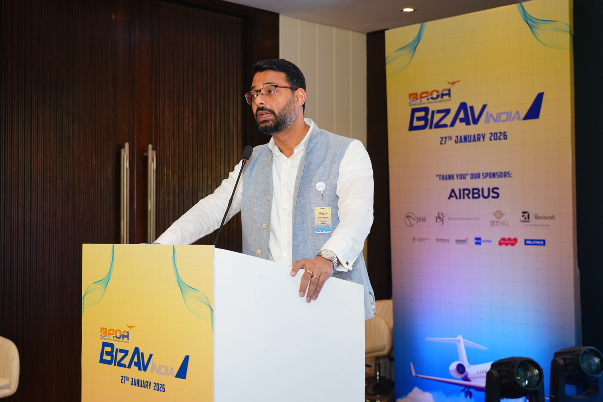 BizAvIndia's tweet photo. Thank you to all speakers, delegates and partners who contributed to #BizAvIndia on 27 January 2025.
Your insights and engagement strengthened the collective roadmap for India’s business aviation ecosystem.

#BAOA #IndianAviation #BusinessAviation https://t.co/QPpKmEtCss