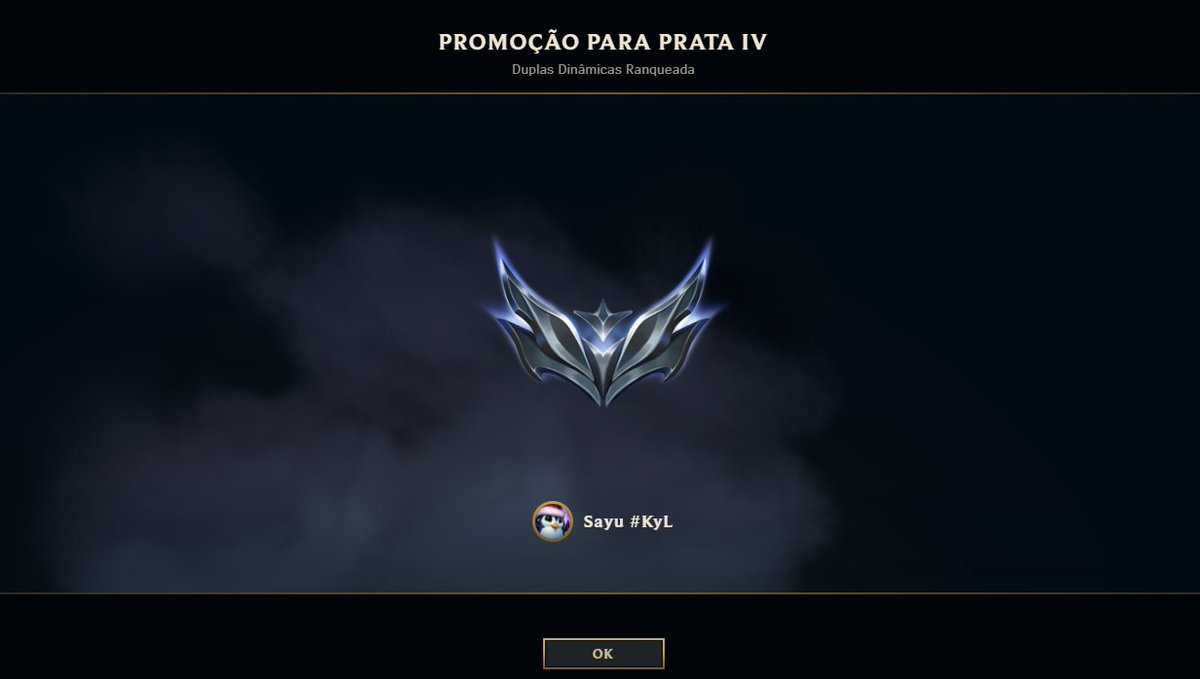 quero agradecer primeiramente ao meu duo <a href="/nanamifps1/">Nanami</a> por esta GRANDE conquista, que venha o gold!