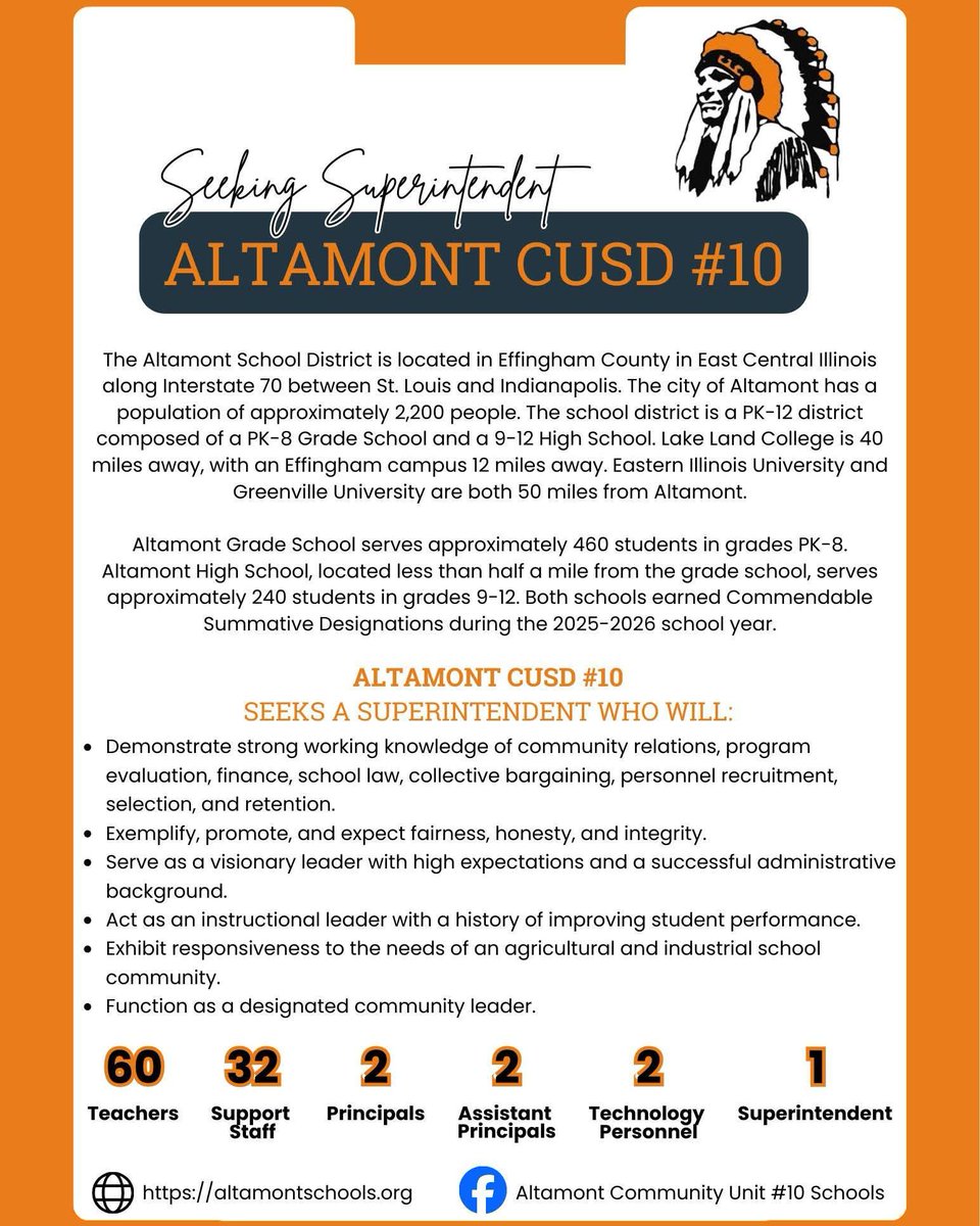 ROE_ELEVEN's tweet photo. #ROE11 is honored to assist Altamont  CUSD 10 in their search for their next superintendent.  Interested candidates may view the job posting and application instructions at the link below. 👇
🟠⚫️🟠⚫️
https://t.co/gsnZlxOAdP https://t.co/AyeDgipKYv
