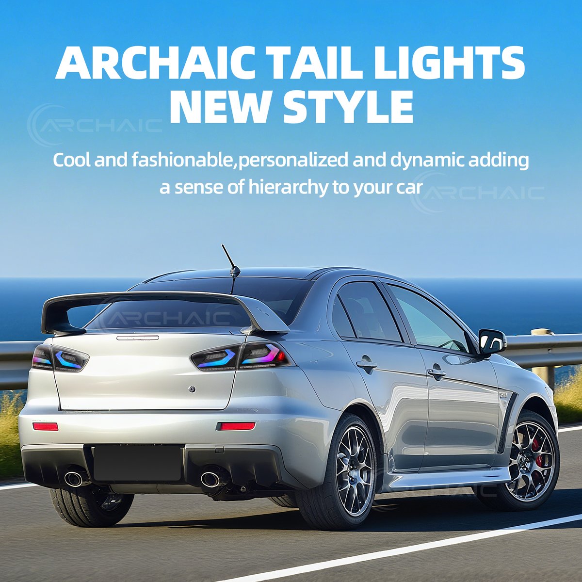Archaic_global's tweet photo. Archaic RGB LED Tail Lights For Mitsubishi Lancer/EVO X/GTS 2008-2020
✅ Sequential Turn Signal
✅ 5 Light Modes &amp; APP Control
✅ Direct Fit, No Modification Needed
🔥link：https://t.co/2CAEOVdHUv
#mitsubushi #evo #evox #lancer #gts  #evogram #jdm #modified #evolution #jdmstyle https://t.co/EuDJTe36eG