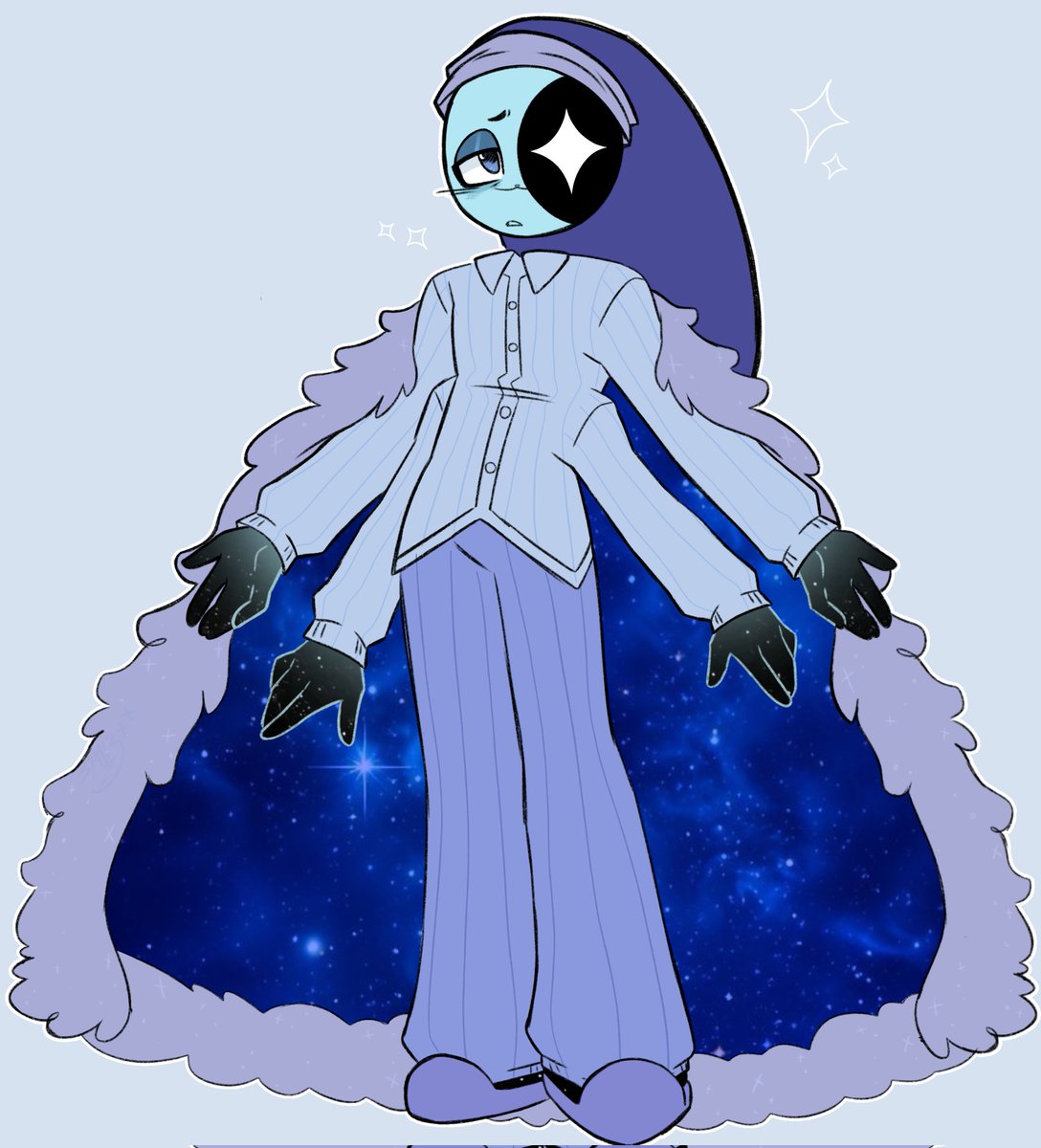 . ☆ . 
Sillay alien oc / collab w <a href="/Teddy_4_fun/">Teddy 4 fun</a> ! / Astro trashy redesign 
#oc #digitalart #dandysworldfanart #astronovalite