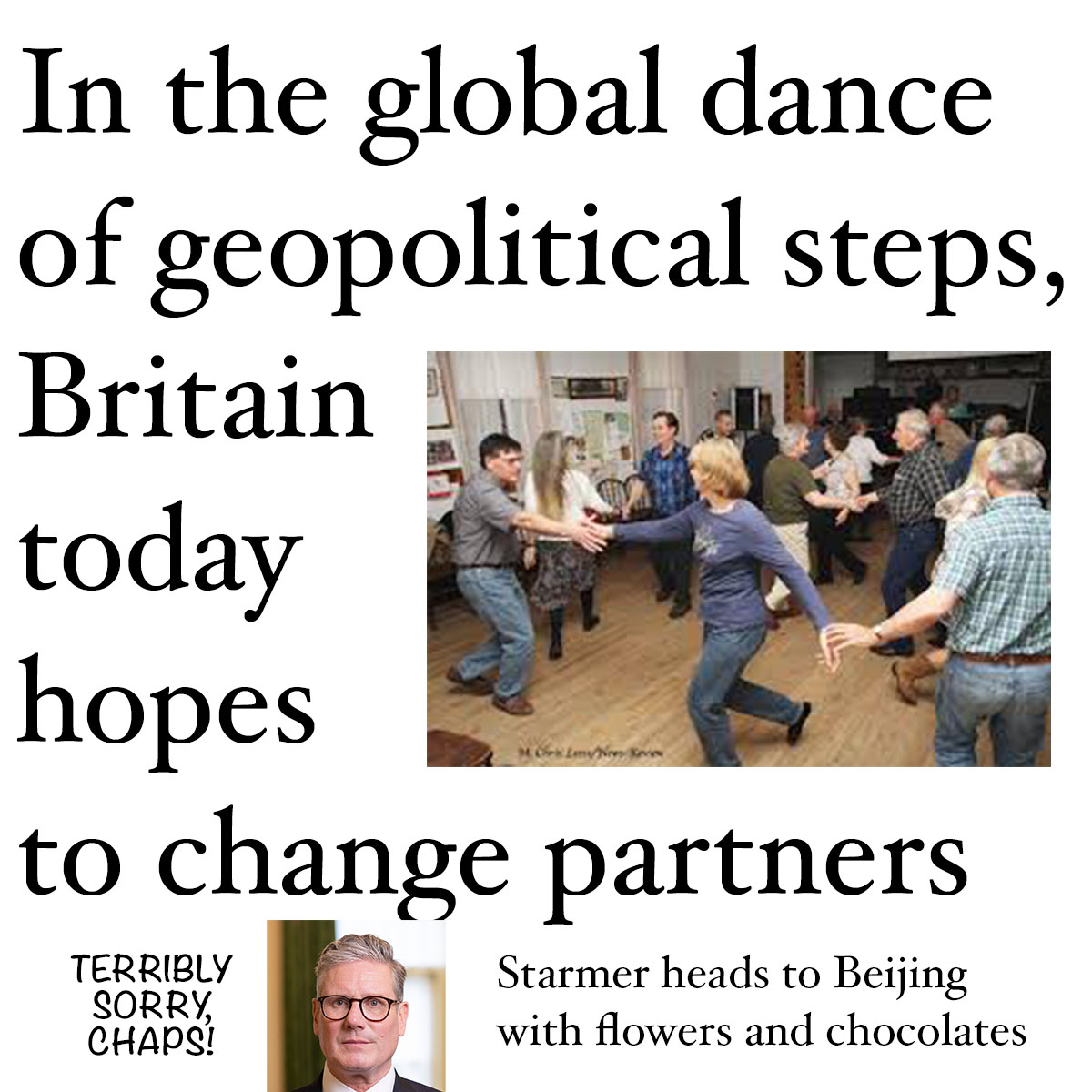NuryVittachi's tweet photo. THE UK IS CHANGING PARTNERS

AFTER EIGHT YEARS of bashing China on behalf of Washington, the UK is changing partners. Prime Minister Keir Starmer is arriving in Beijing with metaphorical flowers and a box of chocolates. 

Something had to be done. Relations have been so bad, that the UK is today the only major western European country whose residents need a visa to go to China. 

This was not Starmer’s fault. His predecessors have a lot to answer for.

.

THE SECRET BACKSTORY

The British government had a positive relationship with the Asian “factory of the world” until 2018, when things turned seriously bad.

That was when the CIA organized a series of meetings with MI6 and the other members of the five eyes’ intelligence-sharing group, plus France and Germany. 

The CIA warned the spy chiefs that the west would lose its global economic dominance unless concerted action was taken against China, which was rising peacefully at a surprising rate. 

.

BRAINWASHING THE BRITISH PUBLIC

Shortly afterwards, the security services started feeding multiple anti-China narratives to the compliant UK media. 

- “Huawei equipment is spying on you”

- “The Chinese are genociding the Uyghurs”

- “TikTok is spyware”

- “The Tibetans have been enslaved”

- “Electric cars can be controlled by Beijing”

- “The Chinese are killing Hong Kong” 

and so on. 

It was a mishmash of lies and exaggerations that did not remotely present a fair picture, but all of it was duly promoted by the hysterical, pearl-clutching mainstream media.

The "let's demonize China" operation was backed up by US and UK military intelligence services. The UK 77th Brigade, and the US 4th and 8th Psychological Operations Groups within the U.S. Army Special Operations Command, both have “poisoning by social media” operations. 

.

RELATIONS SPOILED BY WASHINGTON DC

To make things worse for the UK, America’s CIA-adjacent operation known as N.E.D. financed the Inter-Parliamentary Alliance on China, which churned out an endless stream of anti-China quotes from London, which the papers duly printed—while hiding from readers the group’s US origins and funding.

These actions by Starmer’s predecessors hurt Britain in numerous ways, but two elements in particular are worth highlighting. 

The needless removal of Huawei 5G hardware left the UK with the worst internet in the whole of Europe—an incalculable level of harm to British business that has still not been rectified. 

Second, the government broke its contract with the efficient Chinese companies building UK nuclear facilities, paying them 100 million pounds sterling to go away—and leaving the British people with a nuclear power project that was horribly late and over-budget: the last thing you need when your citizens are complaining about the price of energy.

Whose fault was all this? First, the Americans, for demanding all this needless action against China. (Former British minister Vince Cable has good stories about being shouted at by US envoys.)

Second, the UK Conservative Party for putting the orders of their US counterparts above the needs of the citizens of their own nation.

.

TIME TO CHANGE PARTNERS

But in recent weeks, there has been a dramatic change. One notable sign of this is the UK spy chiefs’ decision to do a U-turn to okay the building of a Chinese embassy (which, despite the media claims, is a reasonable size, and considerably smaller than western embassies in other countries).

A second notable sign is the disappearance of the CIA’s mandatory references to “human rights violations” that normally MUST be printed with all UK mainstream media articles about China. 

We have reached a stage where associating the west with “freedom, democracy and human rights” cannot be done without irony.

Thank God. Sometimes, if you wait long enough, a truer picture emerges.