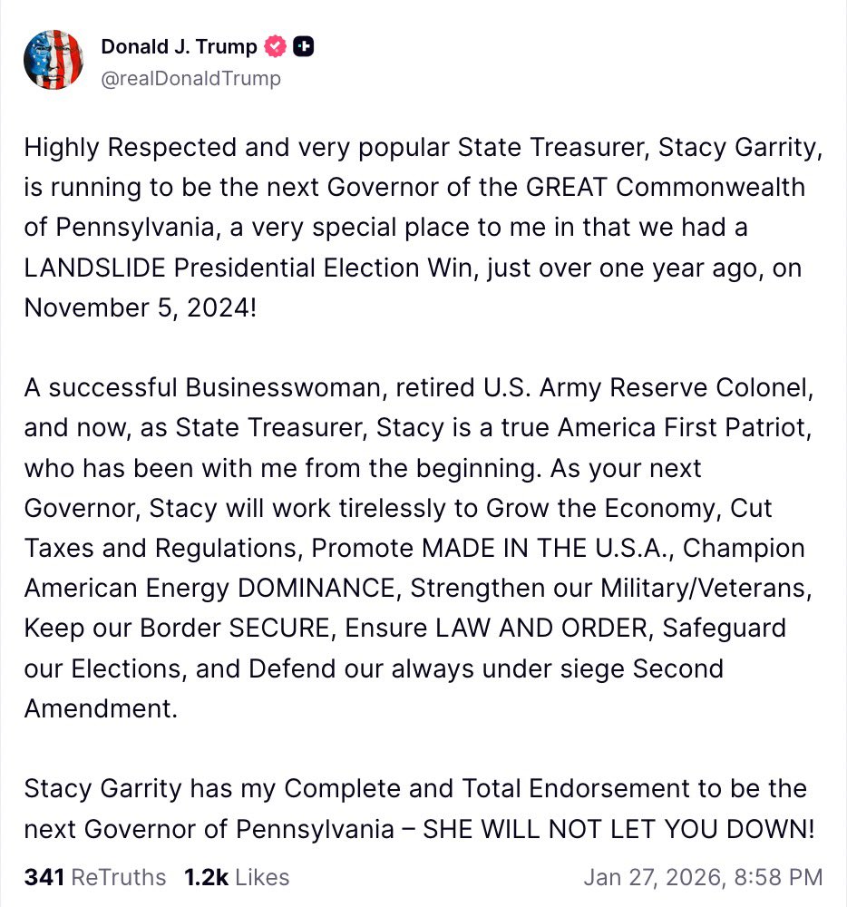 Stacy Garrity tweet media