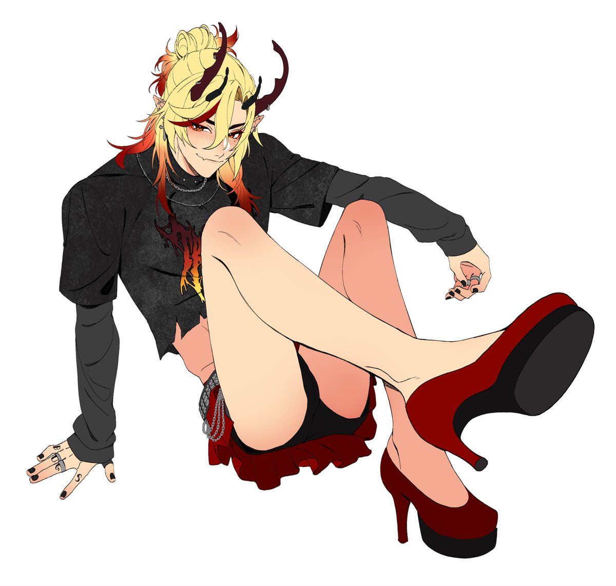 <a href="/ApolloBugman/">Apollo 🪲☀️ Bugtuber</a> She thinks you have very nice legs, Mr. Bugman 🪲✨