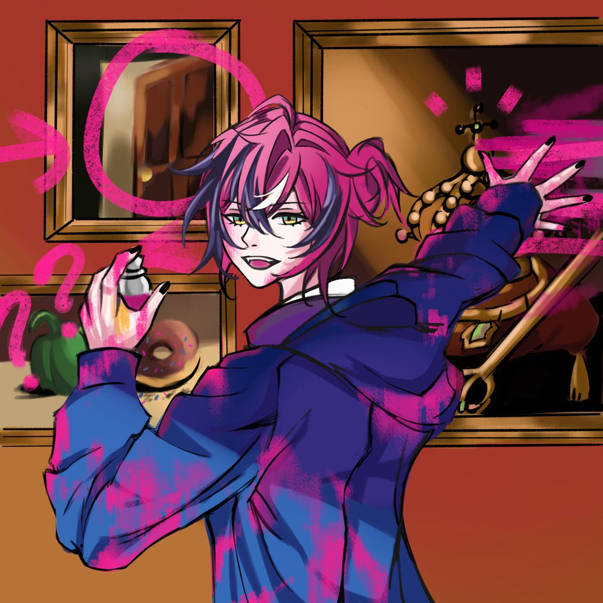 arcellli's tweet photo. I had the chance to draw the artwork for the month of November!🍂 

Thank you for letting me contribute to this amazing project!! 🎉

#HBD4DOPPIO
#Dropsights https://t.co/DEoeRL7mLj
