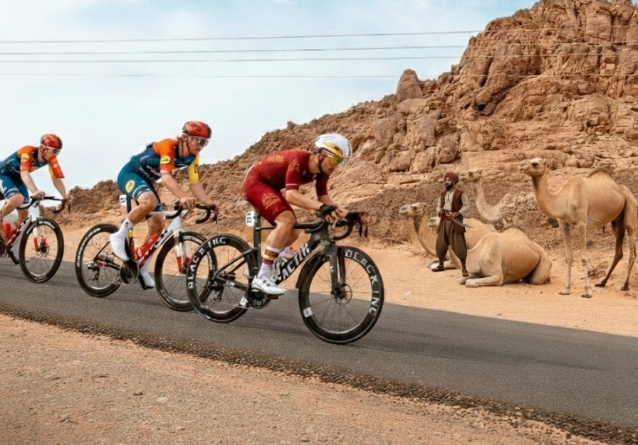 Los espectadores en #AlUlaTour