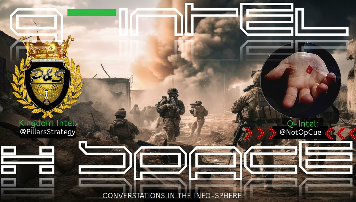 PillarsStrategy's tweet photo. 🌎Conversations in the Infosphere: N.O.C Intel & Open Mic Speakers: 8pm-10:30pm e.s.t.

🛜Access Link: https://t.co/1WCbvNNQJu 

🎙️Follow/Connect with @NotOpCue 
NOC's link: https://t.co/OSxDwE5dNp

🔘Sponsored by @GSTIER_LLC 

Other Potential Speakers:
@NachoQuixotic 
@Truthseeker070 
@Three_Double_U 
@dcooper39325 
@jw32403 
@quantumleap_17 
@Helen93502293 
@NFPublication 
@reneebrauner 
@GSTIER_LLC
+more....

2025 Memory Lane episodes available on PillarsAndStrategies "KingdomTv" subspace and/or Rumble here: https://t.co/TgmnZxN3eK