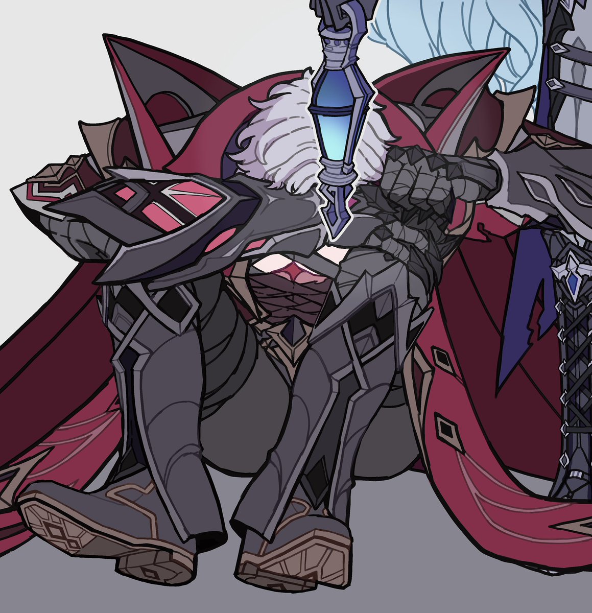 🕯️❤️‍🩹／flinsrir 🌙Ⅳ
「もうこのランプには興味はないのですか」
「うるさい、俺に構うな、帰れ」