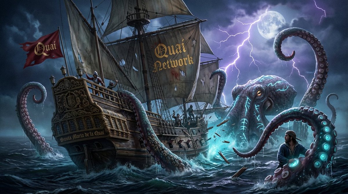 Tokenized99's tweet image. QUAI IS COMING TO KRAKEN!🔥

$QUAI integration underway - the ONLY scalable PoW L1 with EVM compatibility &amp;amp; 50k+ TPS. Features world's first energy dollar $Qi.

Massively undervalued at $72M MC pre-listing. @0xalank

👉 kraken.com/listings
#QuaiNetwork