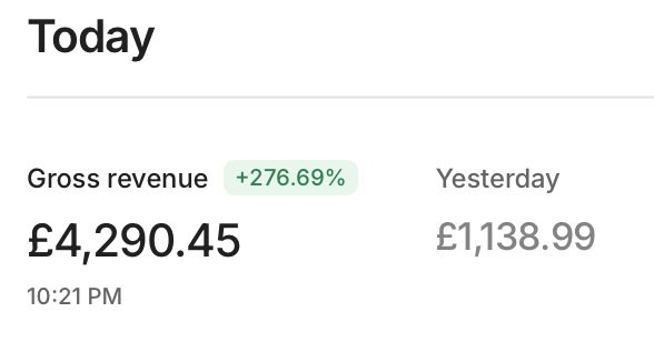 Why did I move to <a href="/whop/">Whop</a>? 

It has never been easier to take payments &amp; scale. 

Thank you 🧡

Record day , coming for £10k day soon. 

( solo info , all organic )