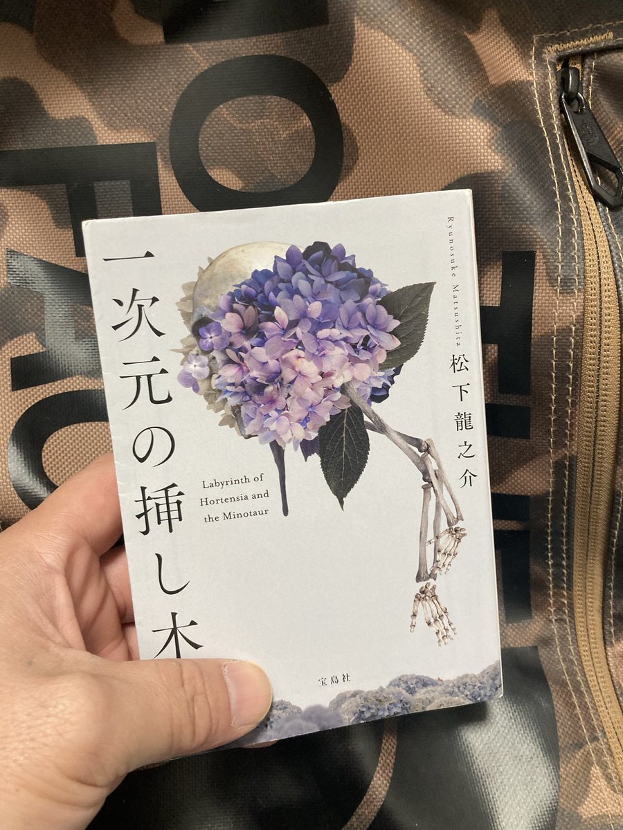 beeeechaan's tweet photo. #読了

一次元の挿し木/松下龍之介

ルドベキアの帯化に興奮し心奪われる
短い描写が余韻を残した

人は見てはいけない物を見たい
剥がしてはいけない瘡蓋を剥ぐような

そんな印象と装丁に興が乗った https://t.co/pG4NkWVEqt