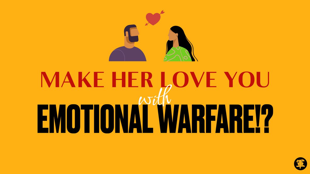 shogunmethod's tweet image. A surefire way on making your woman love you by shaping her emotions. Loyalty doesn’t create desire..emotion does. Here’s how the female psyche actually works... and you'll learn how to manipulate it to make her love you more than ever. Watch this -youtu.be/7FcgkBuN5G4