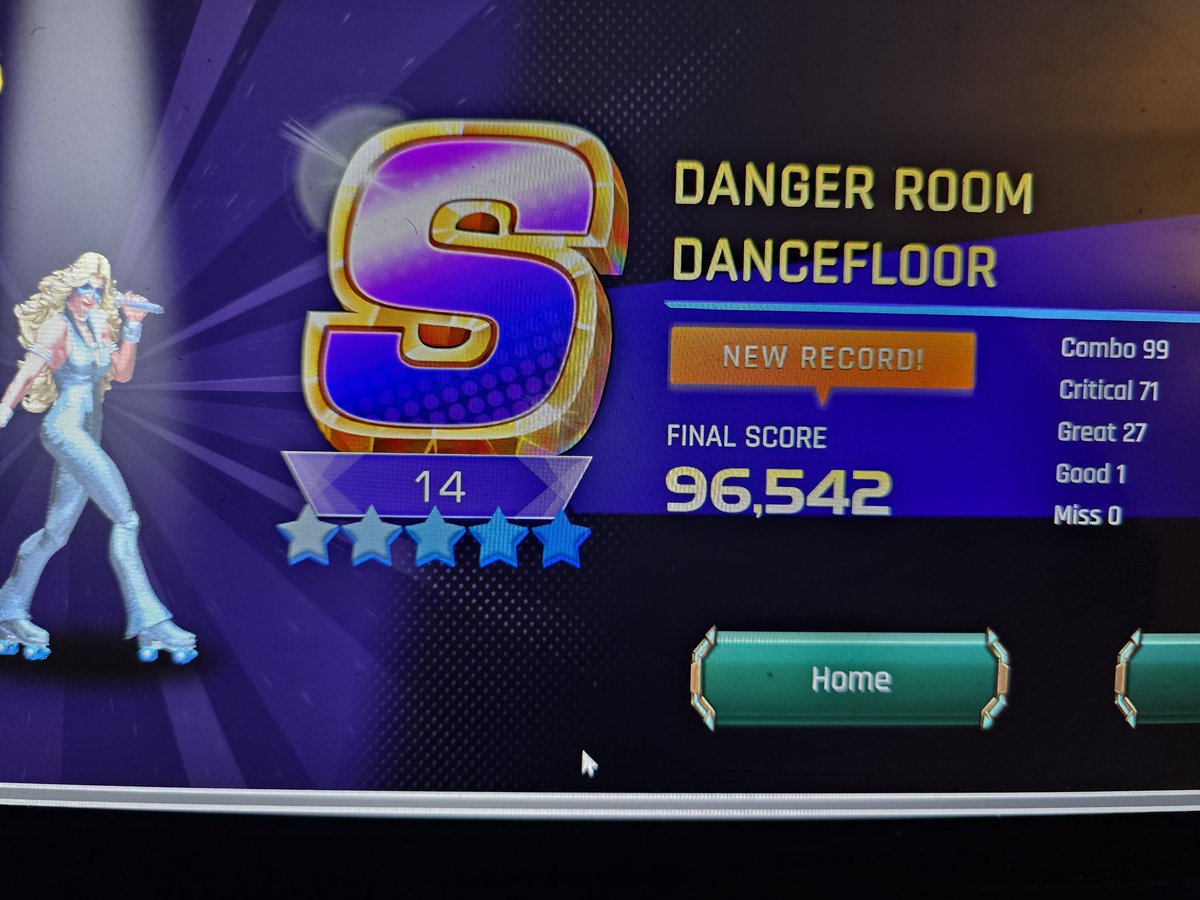 LinzStrud's tweet photo. @drewsamuto Try it with PC keyboard. With the keyboard, the swipes are buttons. It's not a fun mode, but I can't pass up 800 Units. https://t.co/3lSDzmhyHl