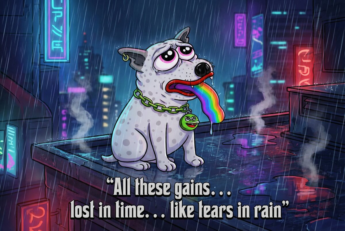 All these gains... lost in time... like tears in rain 🌧️

When paper hands panic sell, $ZEUS holders stay philosophical.

I've seen charts pump past ATH... green candles glitter near the moon 🌙

Diamond paws forever 💎🐾

#pepesdog #CC8