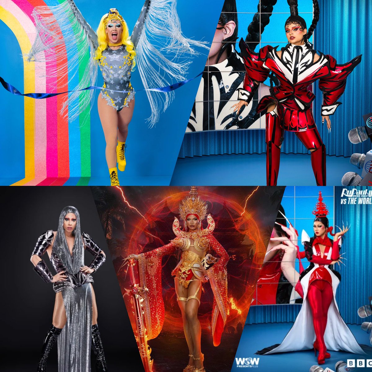 EVERY SWEDISH AND THAI QUEEN APPEARD ON AN INTERNATIONAL SEASON WON THE PREMIER EPISODE

THIS IS GLOBAL DOMINATION BABY #DragRaceUK