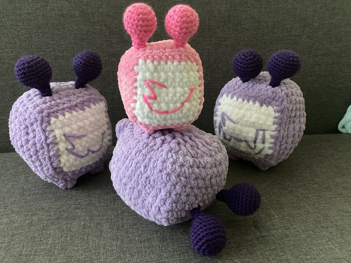 Dim_Sauce's tweet image. Tennalings!! #deltarune #tenna #crochet