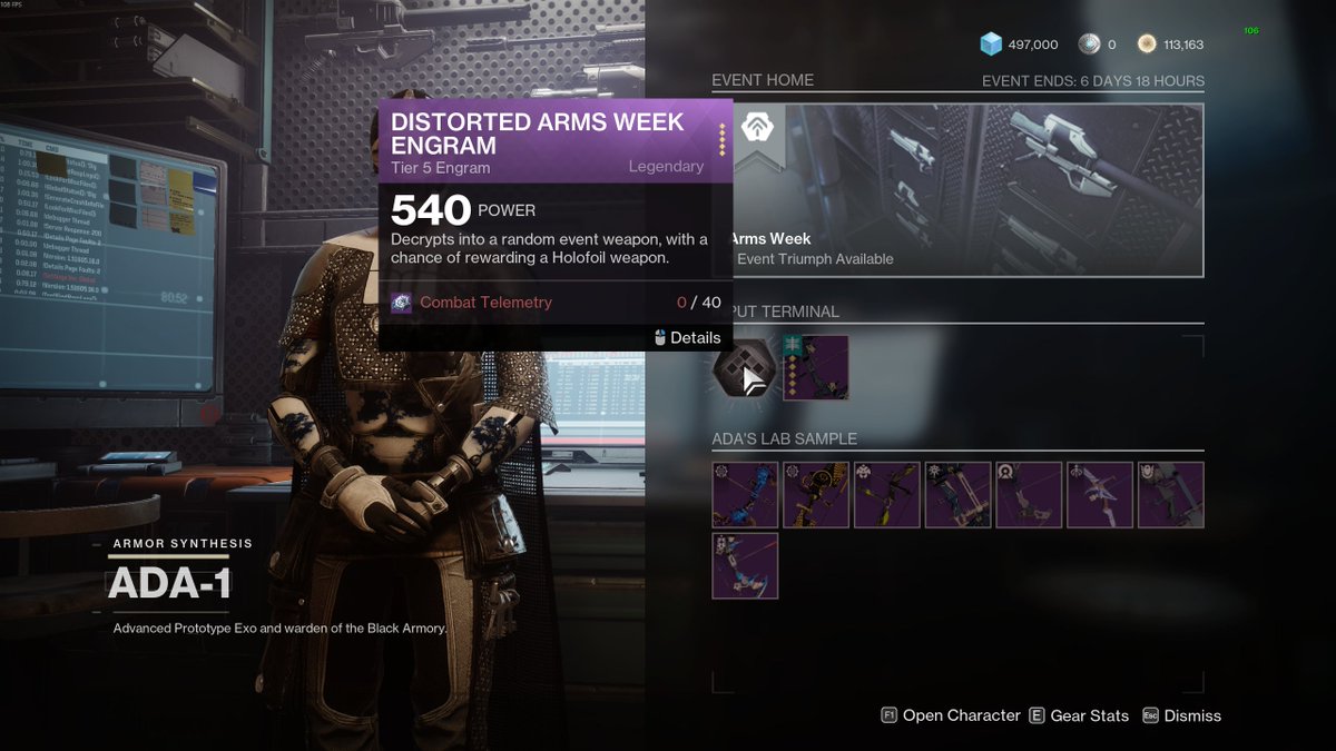 Based_Project's tweet image. New event and new loot to get, oh wait.......

@Destiny2Team 
@A_dmg04 

is this suppose to be like this? am i missing a step, ive done all the quests for the mods too.