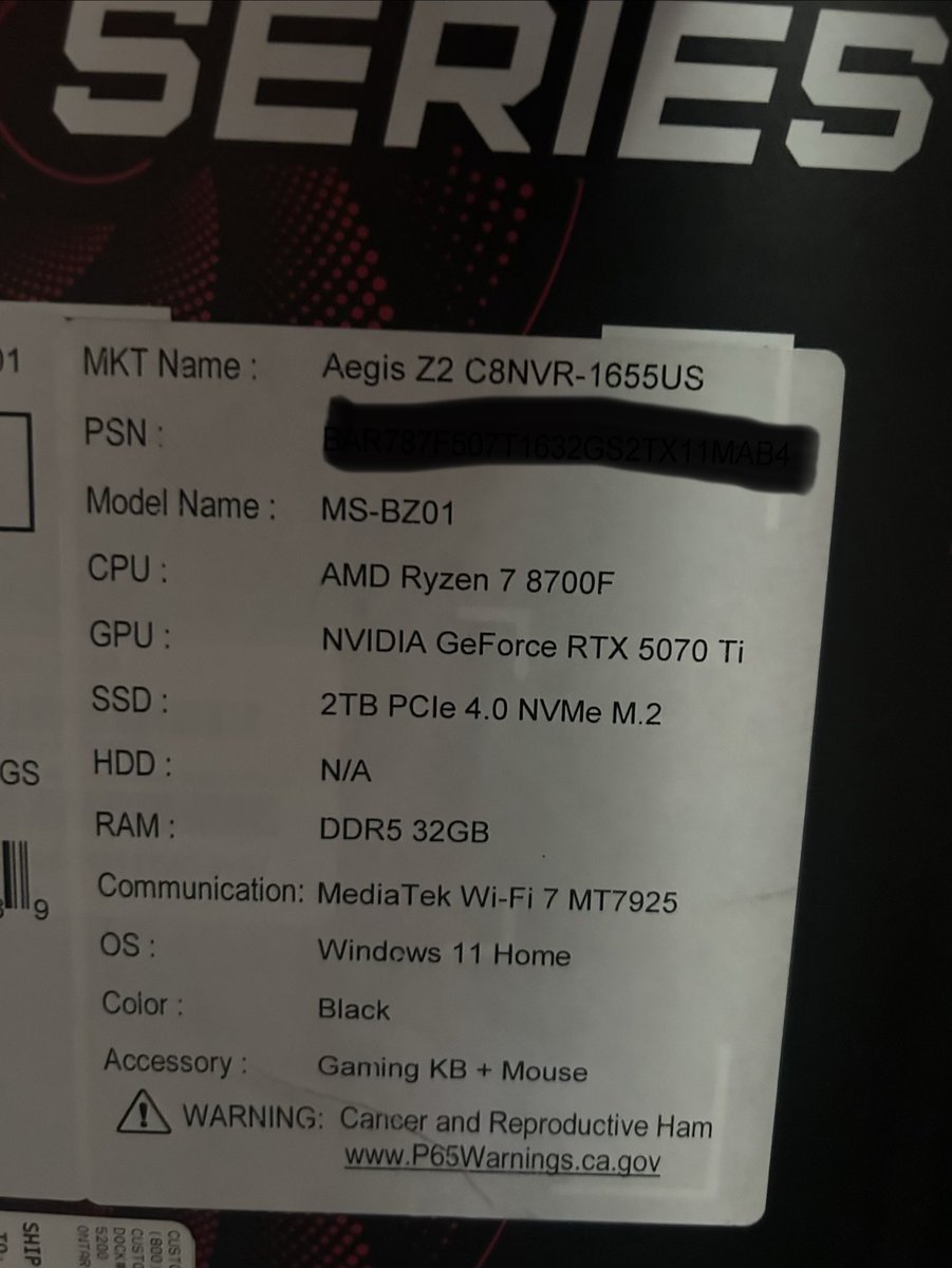 Finally ordered a new PC

With RAM skyrocketing along with GPU and SSD prices going up seemed like a better do it sooner than later kinda thing.

<a href="/ThisOldGuy3/">OldManDan 😎🎸🏍</a> did you ever end up pulling the trigger on a new one yet? I remember you’ve been looking at a few.
