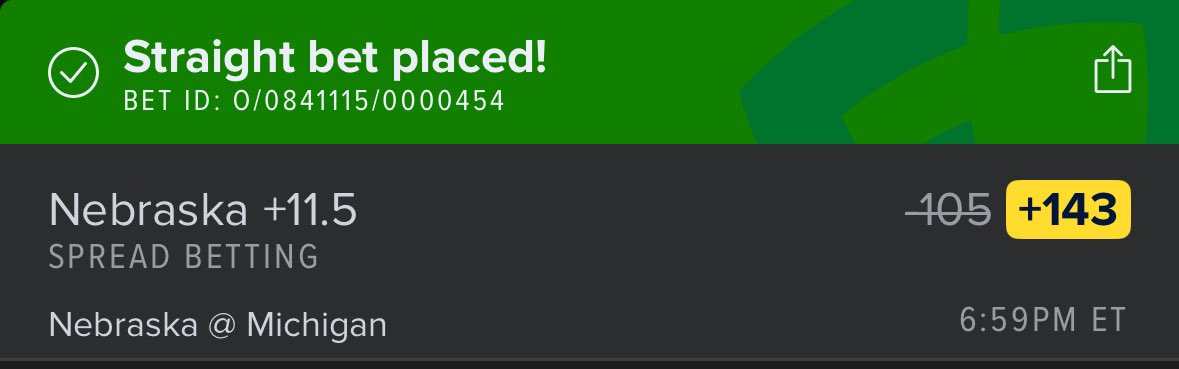BlueBloodBets's tweet photo. Who would have thought #Nebraska hoops would be on the betting card, but here we are

The ‘Huskers match up well with #Michigan in the all of the intangibles

The Wolverines have come back down to earth ATS, and this Nebraska team continues to rise to the occasion https://t.co/xuJP3hBAhl