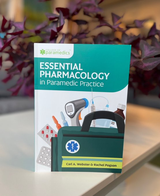 AACE_org's tweet image. 'Essential #Pharmacology in #Paramedic Practice' is published by @classprofession next week.

Arm yourself with a firm understanding of the principles of pharmacology with this easy A-Z guide.

You can pre-order your copy here: bit.ly/EssentialPharm…

#paramedic #prehospitalcare