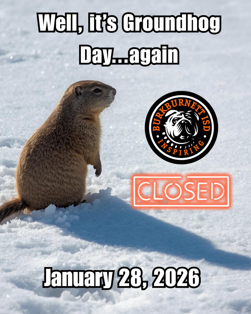 Due to hazardous road conditions on our side streets and rural routes, BISD will be closed Wednesday, January 28.