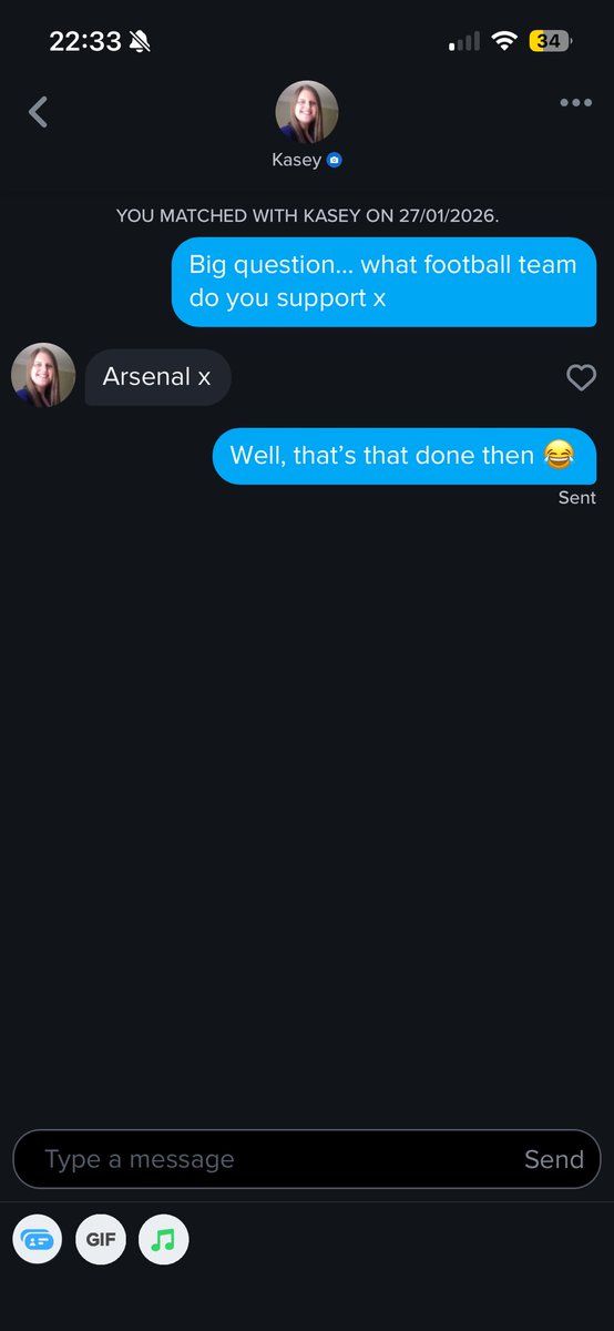 My evening on tinder 😂😂 #coys